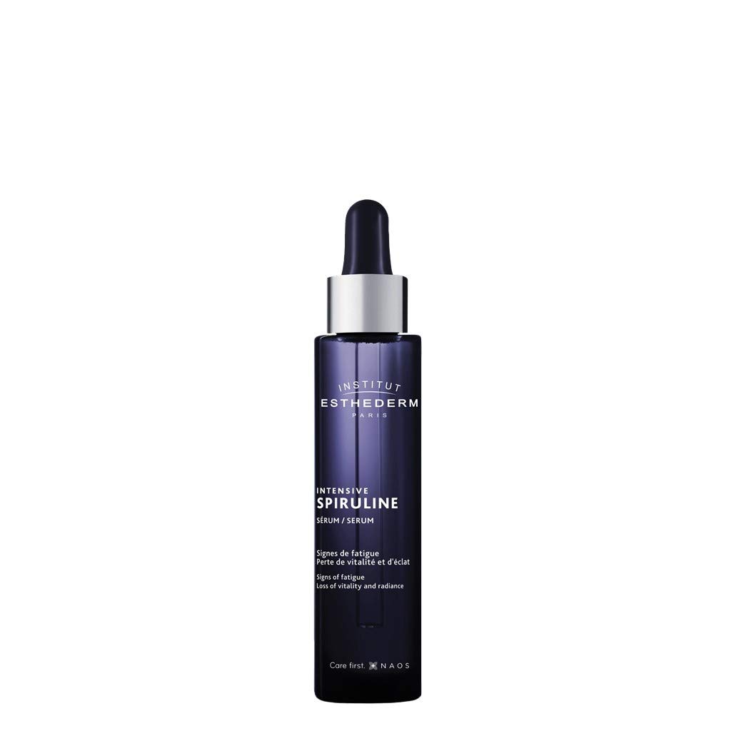 Institut Esthederm Intensive Spirulina Serum, Radiance & Brightening | Spirulina serum revitalizes tired skin while improving radiance