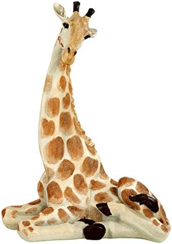 Design Toscano Zari, the Resting Giraffe Statue