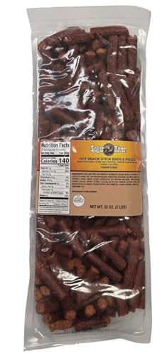 Sugar River Meat Snack Links Sticks Ends & Pieces, 2lbs (Original Snack Stick, NOT vacuum sealed)