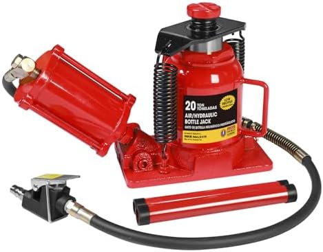 Torin T90413 Big Red Hydraulic Bottle Jack with Carrying Case, 4 Ton (8,000 lb) Capacity