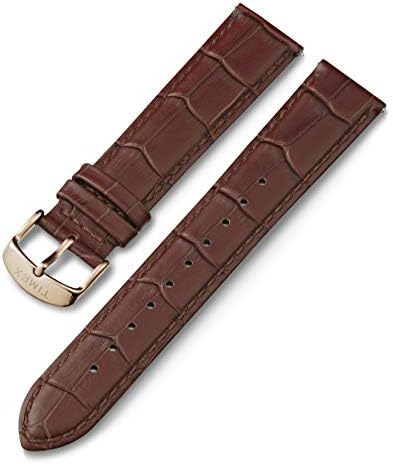 Timex Men's IQ+ Move 20mm Quick-Release Leather Strap