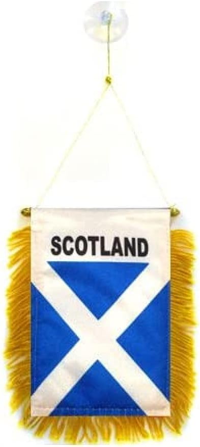 AZ FLAG Nicaragua Pennant 4x6 in 100D Polyester Suction Cup | Outdoor use Nicaraguan 15x10 cm triangular pennant stitched edges and reinforced finish