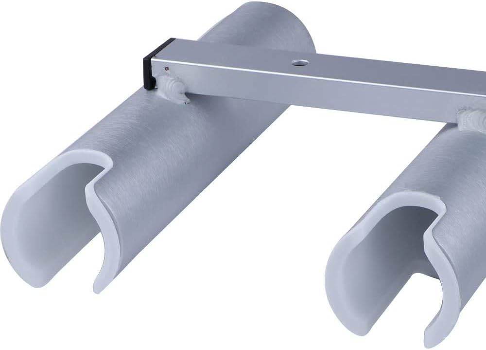Aluminium Wall-Mounted Fishing Rod Holder for Boat, Garage & Marine - Holds Rods & Poles