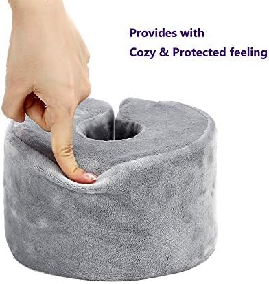 Foot Elevation Pillow Elevating Leg Rest Ankle Protector Foot Leg Support Pillow Broken Ankle Donut Foam Foot Elevator Cushion Heel Pillows