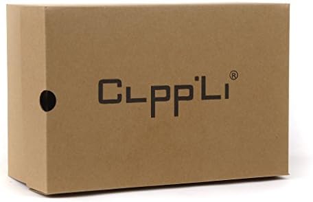 CLPP'LI Womens Twin Button Fully Fur Lined Winter Snow Boots
