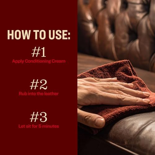 Tanner's Preserve Leather Conditioner for Finished Leather, Restores & Protects Auto Seats, Furniture & Tack, 8 fl oz