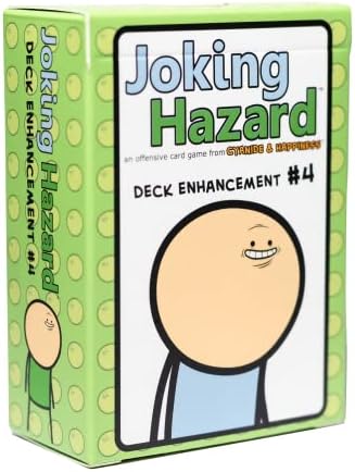 Joking Hazard Deck Enhancement #1 - Expansion Pack for Fun Party Games by Cyanide & Happiness, 100 New Hilarious Comic Cards | Perfect for Game Night
