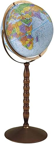 Replogle Treasury Blue Ocean Raised Relief Floor World Globe