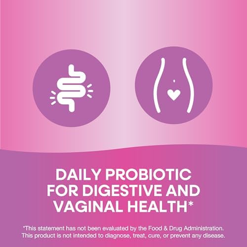 Nature's Way Women's Probiotic Pearls, Supports Vaginal Health*, 30 ct | Supports Vaginal & Digestive Health*, 1 Billion Live Cultures, Protects Against Occasional Bloating & Constipation*, Softgels