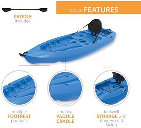 Lifetime Lotus Sit-On-Top Kayak with Paddle