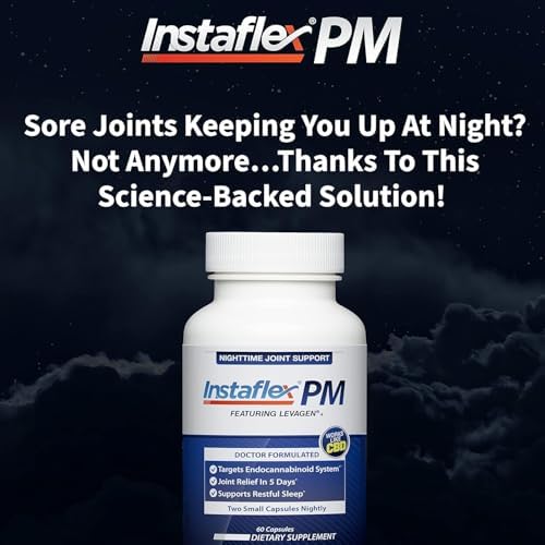 Instaflex PM Nighttime Joint Supplement, Mobility and Sleep Support, 60ct