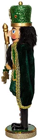 Kurt S. Adler 15-Inch Irish Nutcracker with Cape