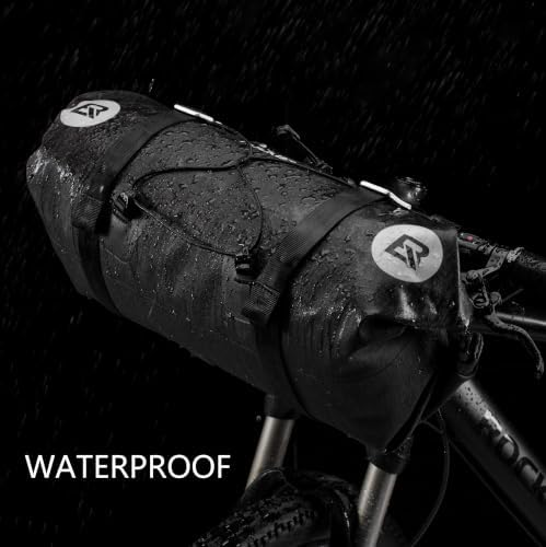 ROCKBROS Bikepacking Bike Handlebar Bag 7L-14L Waterproof for MTB Road