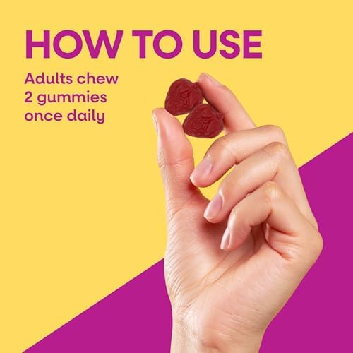 Nature's Way Alive! Hair, Skin & Nails Gummies with Collagen & Biotin,60 ct | Advanced Beauty Formula Supplement with Antioxidant Vitamins C & E*, 100 mg Collagen, 2,500 mcg Biotin, Strawberry Gummy