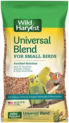 Wild Harvest Universal Blend For Small Birds 3 Pounds, Foritified Nutrition