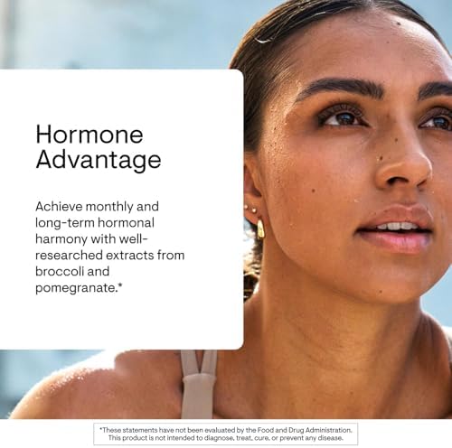 THORNE Hormone Advantage, DIM, SGS & Pomegranate Extract, 60 Capsules