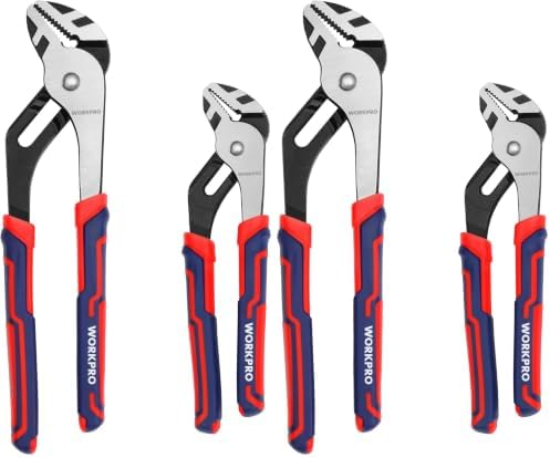 WORKPRO 3 Piece Groove Joint Plier Set