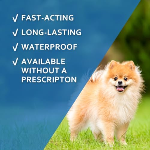 Sentry Fiproguard for Dogs, Flea and Tick Prevention for Dogs (23-44 Pounds), Includes 3 Month Supply of Topical Flea Treatments | Ideal for Medium Dogs 23-44 lbs; Kills Fleas, Ticks & Chewing Lice for 30 Days; 8 weeks+; Vet-Quality OTC Formula