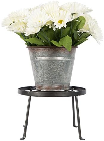 Achla FB-32 Designs Argyle Plant Stand III, 18" H, Graphite