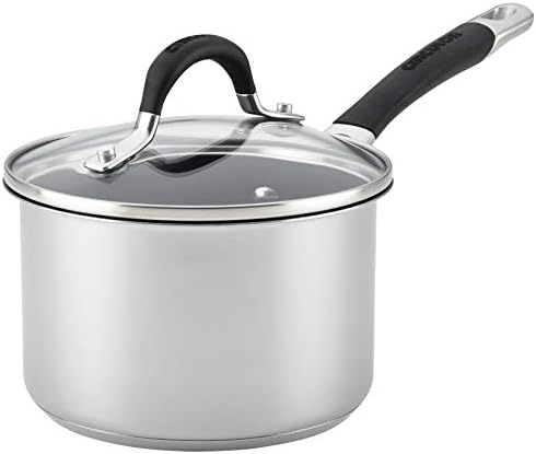 Circulon Momentum Stainless Steel Nonstick 2-Quart Covered Saucepan