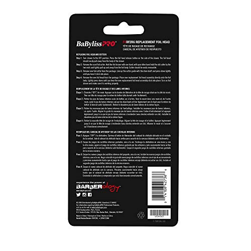BaBylissPRO Replacment Foil and Cutter for MetalFX Double Foil Shavers