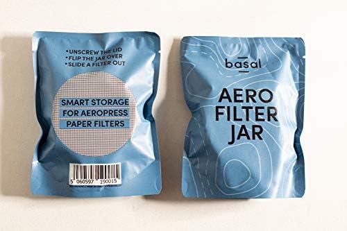 Basal Aero Filter Jar for AeroPress Filter Storage & Protection