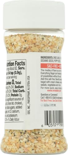 Dash Salt-Free Seasoning Blend, Everything But The Salt Seasoning Blend, 2.6 Ounce