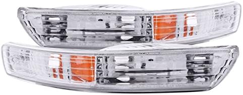 ANZO USA 511021 Clear Lens Front Bumper/Turn Signal Light Set