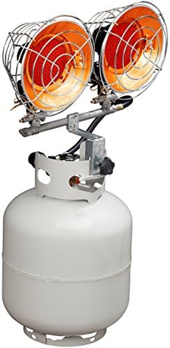 Avenger Infra-Red Tank Top Propane Heater - Dual Burner, 30,000 BTU - Model# FBDTP30