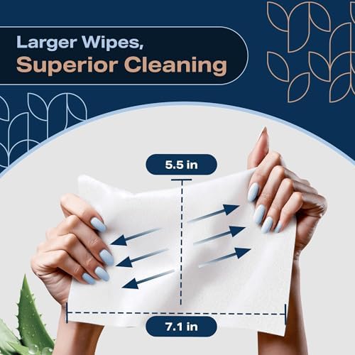 CPAP Mask Wipes (320 Count) + 8 Travel - Premium Large and Moist Cleaning Wipes for Mask | Cleaner, Unscented, CPAP Cleaning Supplies
