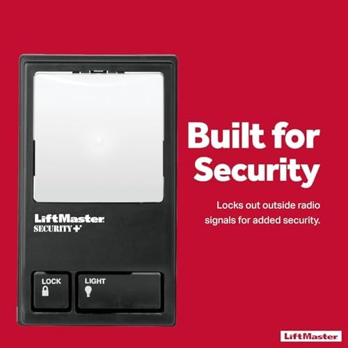 LiftMaster 78LM - Garage Door Opener with Lighting Control - Compatible Only with Security+ 2.0 Garage Door Openers - Wall-Mounted for Convenience
