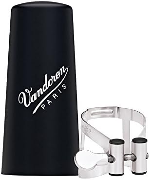 Vandoren LC53BP M/O Ligature and Plastic Cap for Alto Clarinet; Black Finish
