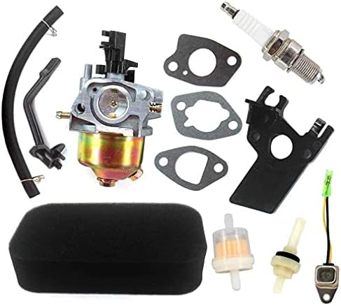 AISEN Carburetor for DuroMax & PowerMax XP3500 XP4400 XP4400E XP4400E-CA MX4500 MX4500E 196CC 200CC 6.5HP 7HP Gasoline Generator Carb Gasket Air