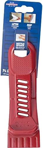 Marshalltown Drywall Panel Lifter, Drywall Rasp, Drywall Tool Includes Built in Bottle Opener, Lightweight, Non-Clogging Rasp, Door Hanging Tool