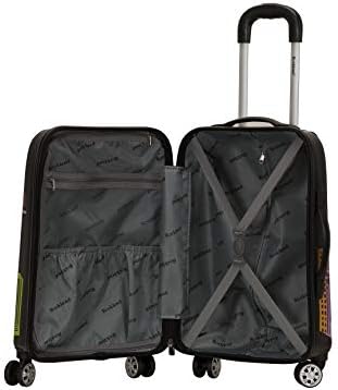 Rockland Departure Hardside 2 Piece Spinner Wheel Luggage, (20"/28"), Departure