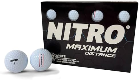 Nitro Maximum Distance Golf Ball (12-Pack)