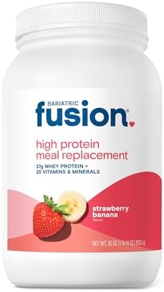 Bariatric Fusion Cappucino Meal Replacement 27g Protein Powder, 21 Serving Tub for Bariatric Surgery Patients Including Gastric Bypass and Sleeve Gastrectomy - No Gluten, Aspartame or Sugar