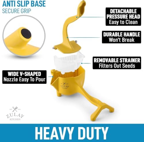 Zulay Kitchen Manual Fruit Juicer