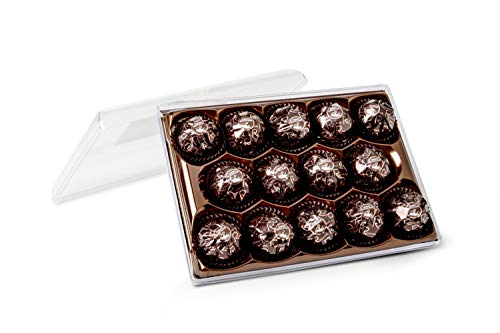 Ferrero Rocher Rondnoir, Premium Dark Chocolate 14 Count - Individually Wrapped Candy Gift Box with Cocoa Filling