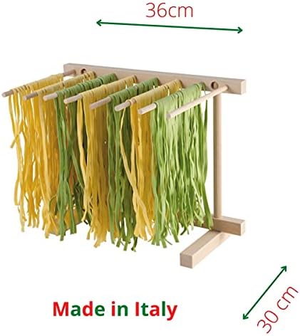 Eppicotispai EP 102 Natural Beechwood Collapsable Pasta Drying Rack