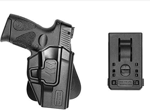 Tactical Scorpion Gear Slimline Modular Level II Retention Paddle Holster: fits Taurus Millennium G2 PT111 PT132 PT138 PT140 PT745 G2c G3c