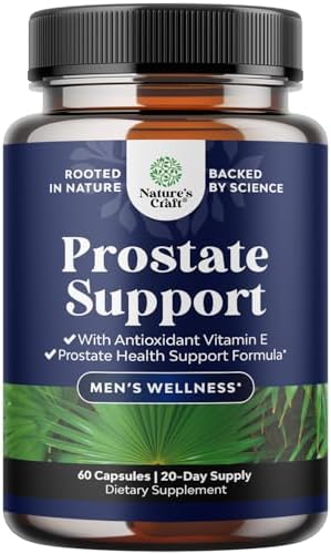 Herbal Prostate Supplement for Men - Potent Pygeum and Saw Palmetto Extract for Urinary Tract Support - Prostate Health Blend with Beta Sitosterol & Green Tea - Nighttime Comfort Support - 90 Count