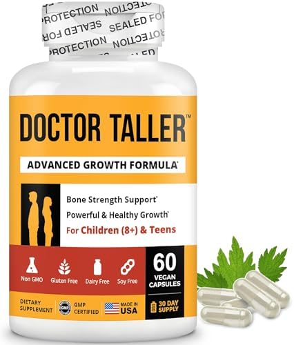 NuBest Doctor Taller - Bone Strength Supports, Enhance Immune System - Keto with Calcium, Vitamin D3, Vitamin K2