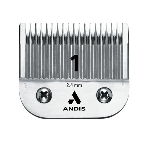 Andis 64465 CeramicEdge Carbon-Infused Detachable Blade, Size 1, 3/32in Cut | Fits AGC, BDC, BGC, BGR, DBLC, MBG & SMC clippers