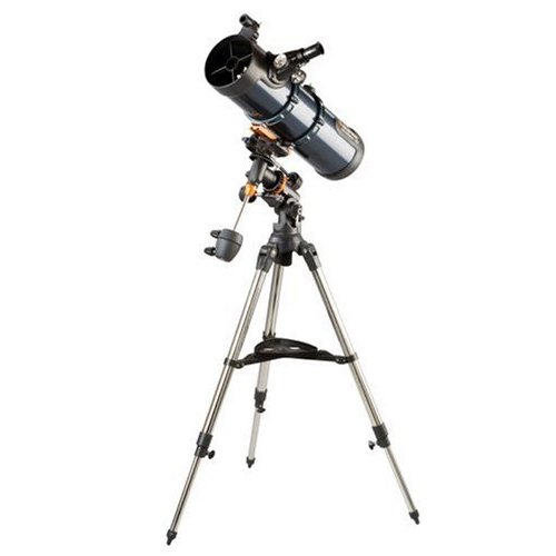 Celestron AstroMaster 130EQ Telescope for Deep-Sky Beginners | Large 130mm Optics, Bright Moon & Deep-Sky Views, Perfect First Telescope, German Equatorial Mount with Easy Manual Controls
