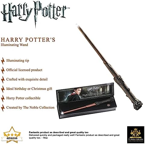 The Noble Collection Harry Potter Illuminating Wand
