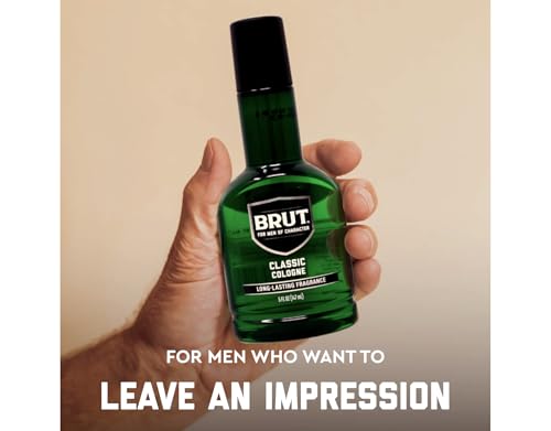 Brut Classic Scent After Shave 5 Ounce (145ml) (3 Pack)