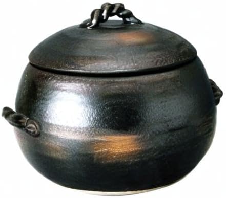 Misuzu clay Rice Pot - 720ml Capacity - Maximum Weight 1.9kg - Antique Finish