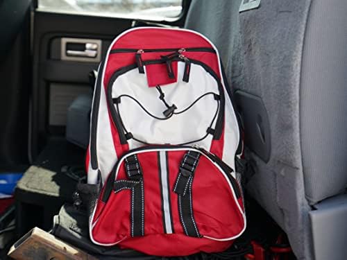 Blue Seventy-Two - Pro Series - Red Deluxe 72 Hour Emergency Backpack Survival Kit for 1 Person | Survival Kits for Emergencies (Includes Water