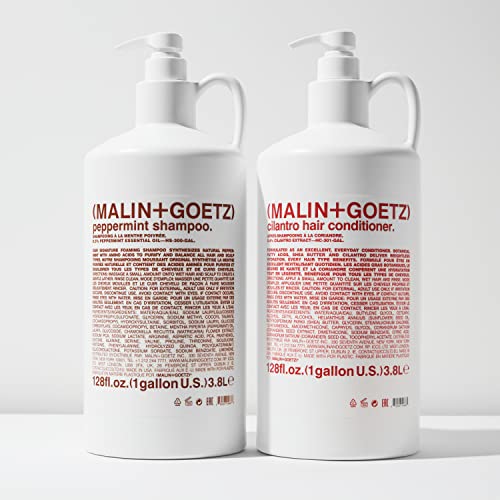 MALIN+GOETZ Clarifying Shampoo | Cool Peppermint Formula | Daily Cleanser with Amino Acids | For All Hair Types | Vegan, Sulfate-Free & Unisex